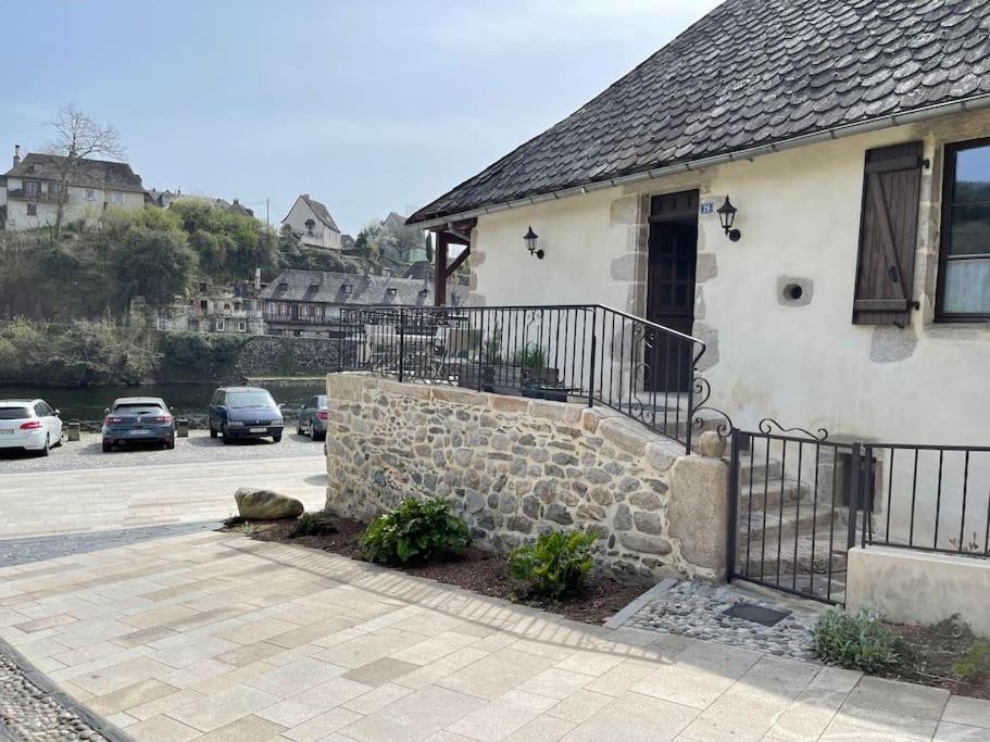 Maison En Pierre Sur Les Quais De La Dordogne 아르장타트 외부 사진